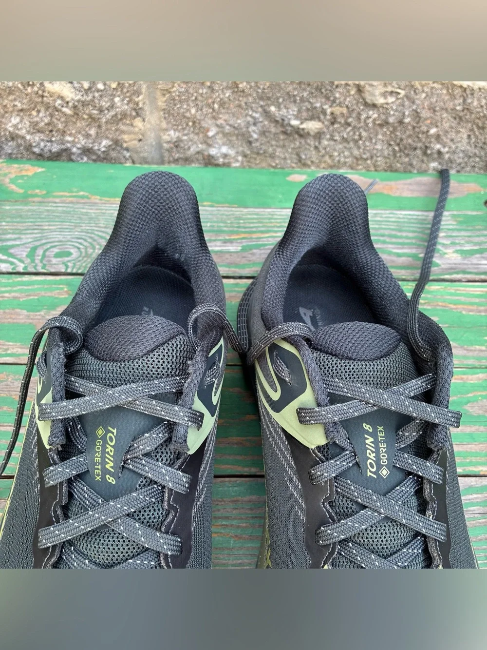 Altra Mens Torin 8 GTX Running Shoes Black/Grey Sz 10 Sneakers